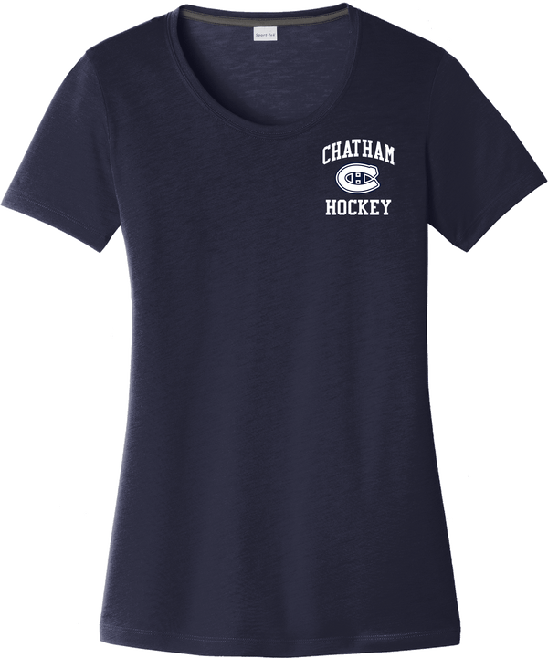Chatham Hockey Ladies PosiCharge Competitor Cotton Touch Scoop Neck Tee