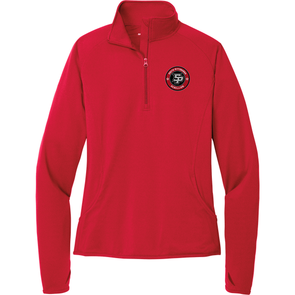 South Pittsburgh Rebellion Ladies Sport-Wick Stretch 1/4-Zip Pullover