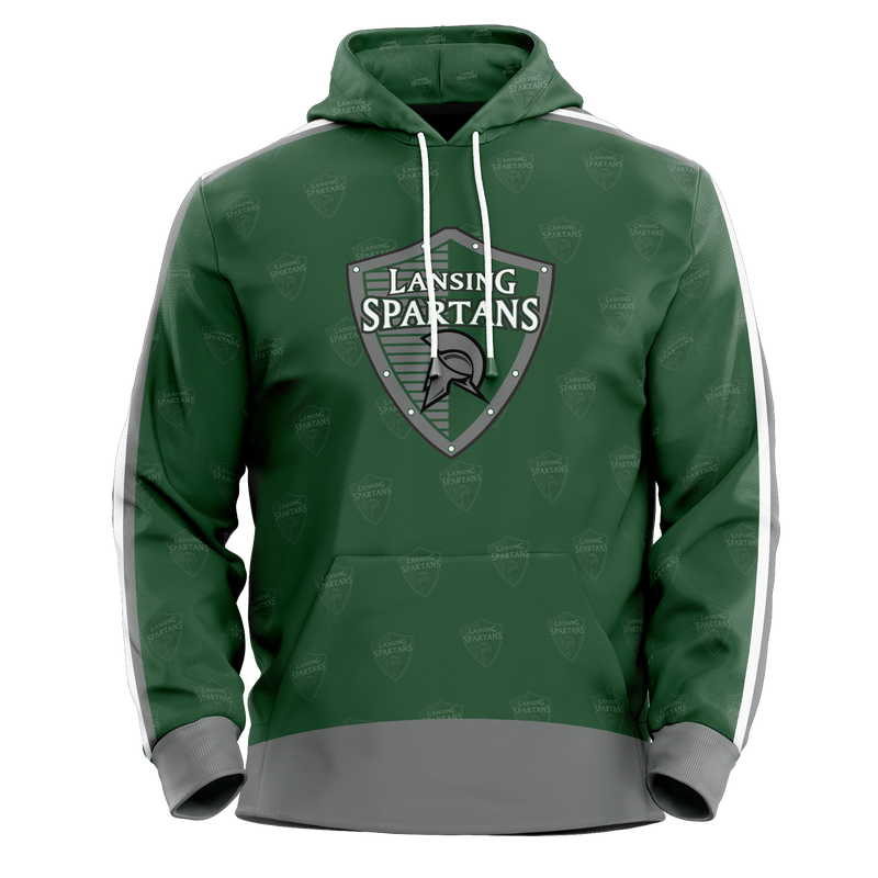 Lansing Spartans Youth Sublimated Hoodie