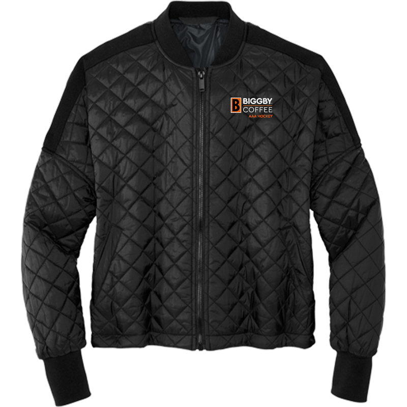 Biggby Coffee AAA Mercer+Mettle Womens Boxy Quilted Jacket