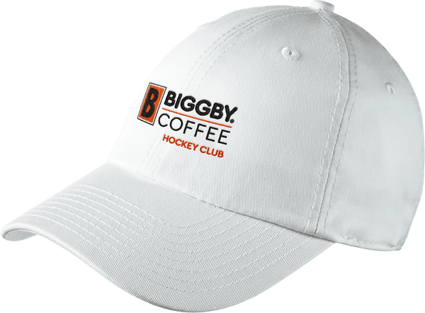 Biggby Coffee Hockey Club New Era Adjustable Unstructured Cap