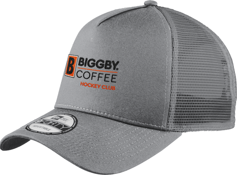 Biggby Coffee Hockey Club New Era Snapback Trucker Cap