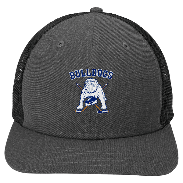 Chicago Bulldogs New Era Snapback Low Profile Trucker Cap