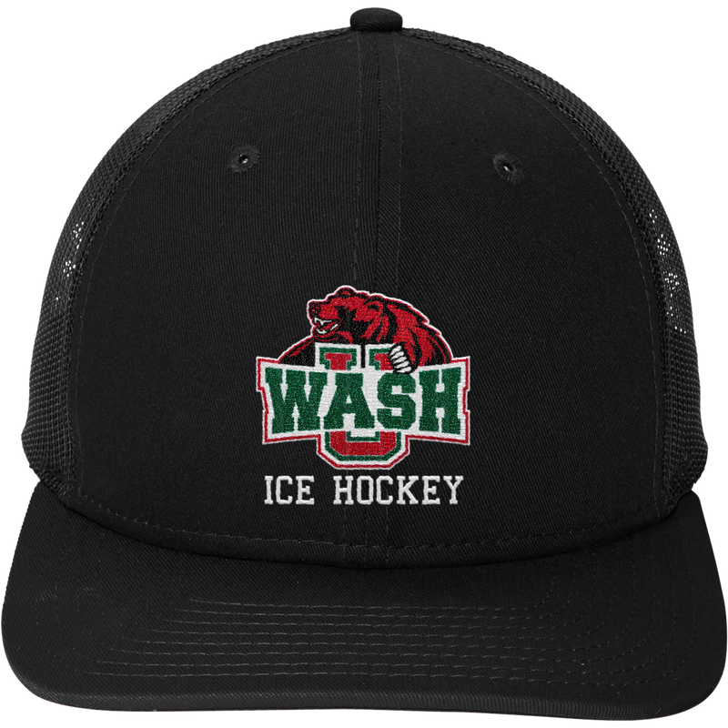 Wash U New Era Snapback Low Profile Trucker Cap