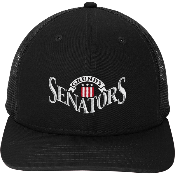 Grundy Senators New Era Snapback Low Profile Trucker Cap