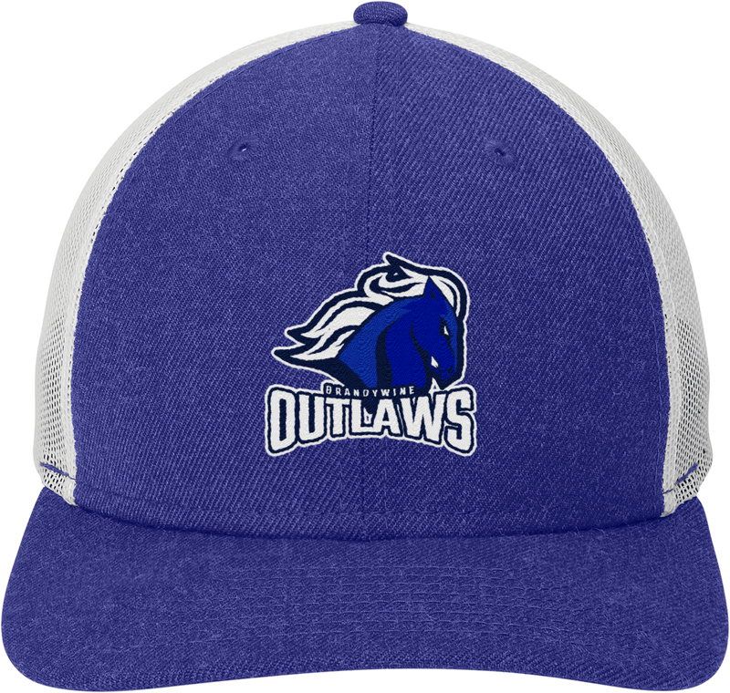 Brandywine Outlaws New Era Snapback Low Profile Trucker Cap