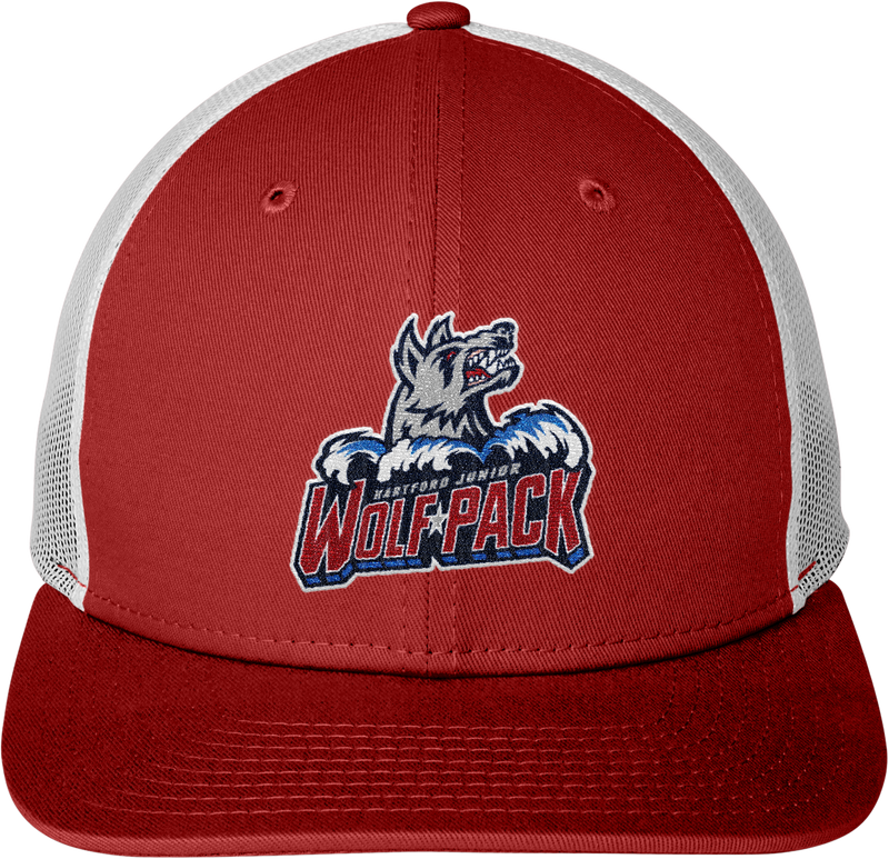 Hartford Jr. Wolfpack New Era Snapback Low Profile Trucker Cap