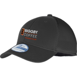 Biggby Coffee Hockey Club New Era Youth Stretch Mesh Cap
