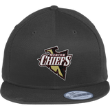 Mercer Chiefs New Era Flat Bill Snapback Cap