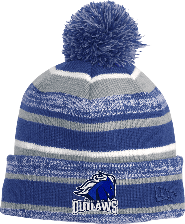 Brandywine Outlaws New Era Sideline Beanie