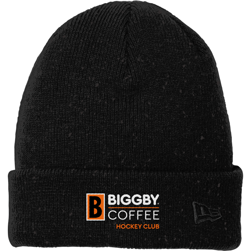 Biggby Coffee Hockey Club New Era Speckled Beanie