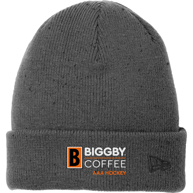 Biggby Coffee AAA New Era Speckled Beanie