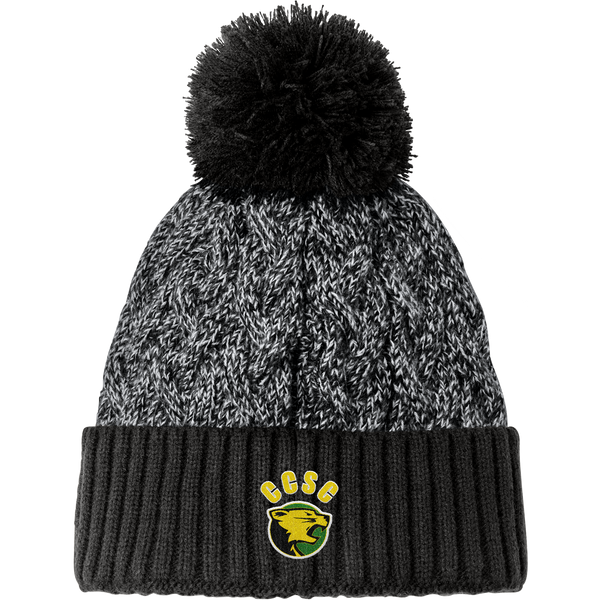 Chester County New Era Marled Knit Pom Beanie