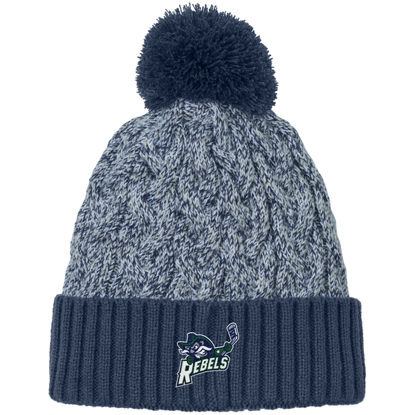 Kensington Valley Rebels New Era Marled Knit Pom Beanie