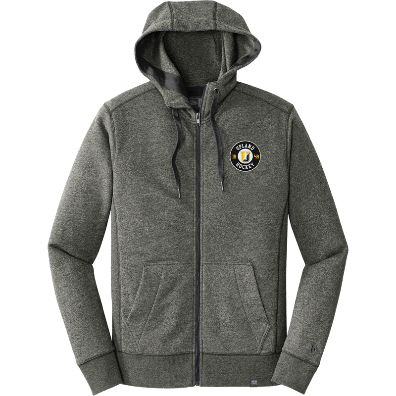 Upland Country Day School New Era French Terry Full-Zip Hoodie