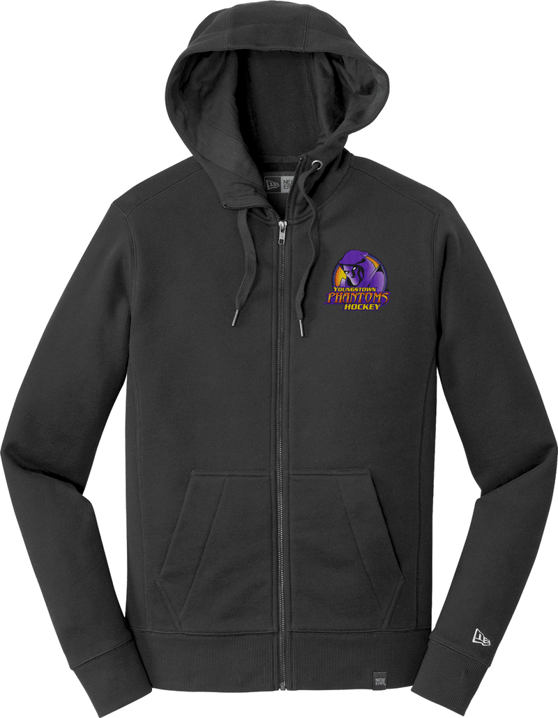 Youngstown Phantoms New Era French Terry Full-Zip Hoodie