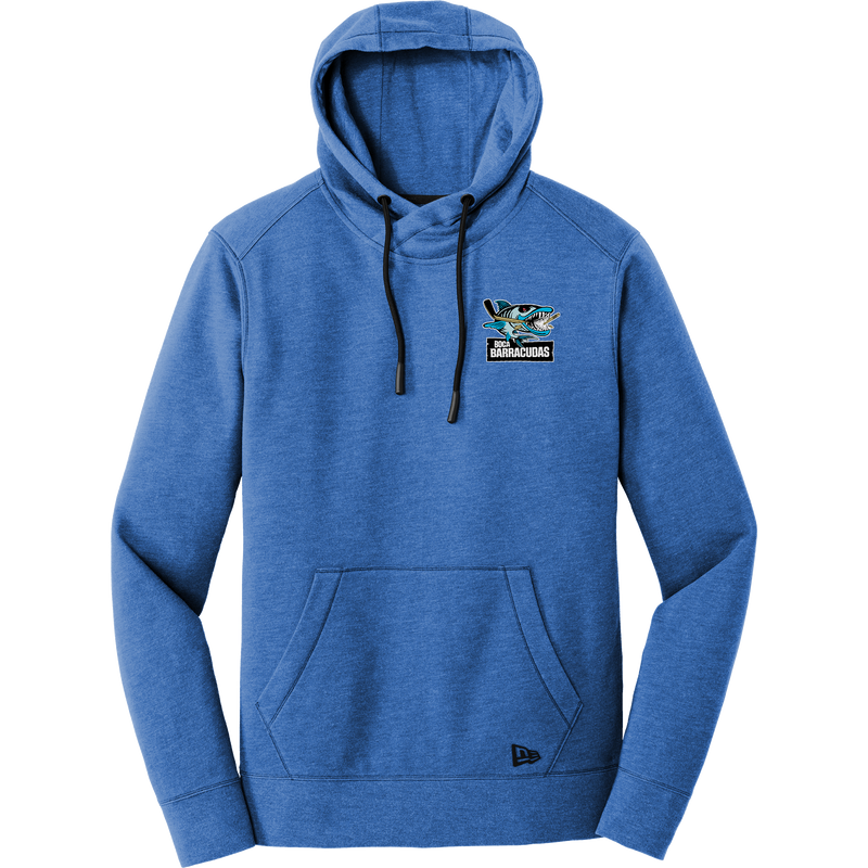 Boca Barracudas New Era Tri-Blend Fleece Pullover Hoodie