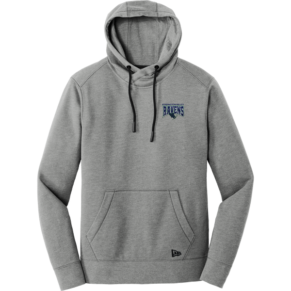 Kensington Valley Ravens New Era Tri-Blend Fleece Pullover Hoodie