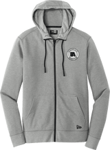 Aspen Aviators New Era Tri-Blend Fleece Full-Zip Hoodie