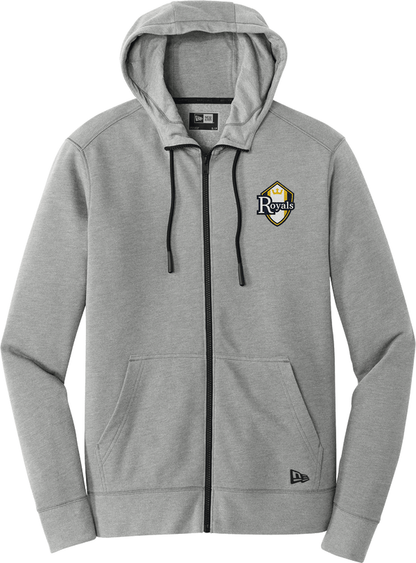 Royals Hockey Club New Era Tri-Blend Fleece Full-Zip Hoodie