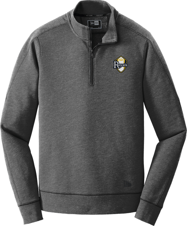 Royals Hockey Club New Era Tri-Blend Fleece 1/4-Zip Pullover