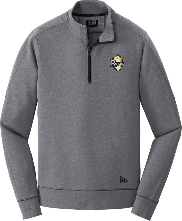 Royals Hockey Club New Era Tri-Blend Fleece 1/4-Zip Pullover