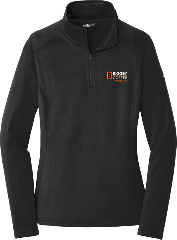 Biggby Coffee Hockey Club The North Face Ladies Tech 1/4-Zip Fleece