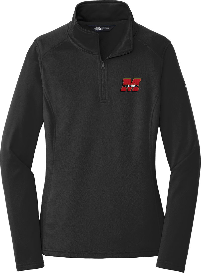 Team Maryland The North Face Ladies Tech 1/4-Zip Fleece