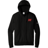 Team Maryland Nike Club Fleece Sleeve Swoosh Full-Zip Hoodie