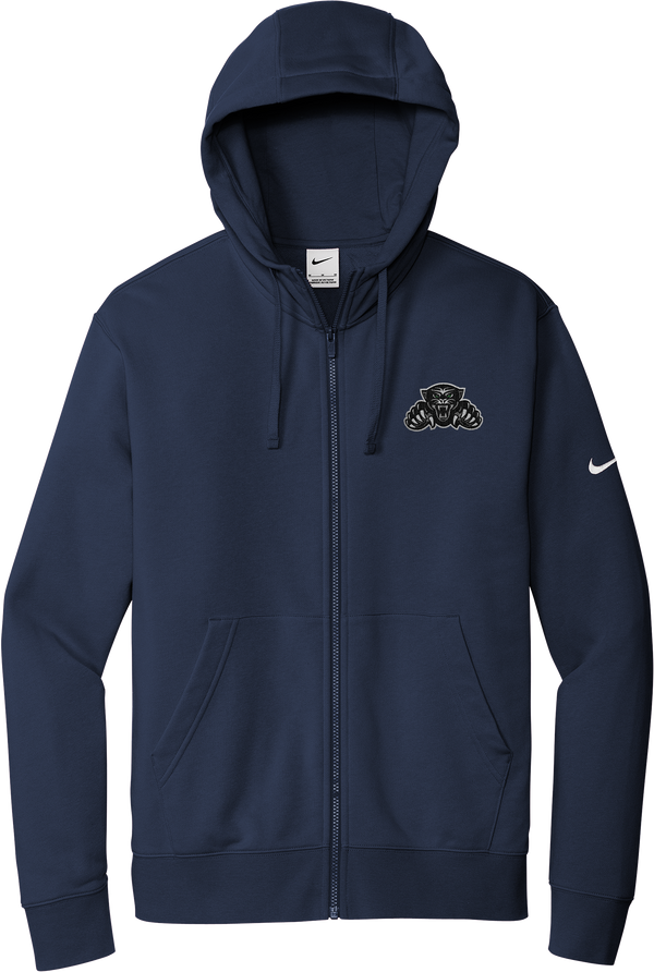 Igloo Jaguars Nike Club Fleece Sleeve Swoosh Full-Zip Hoodie