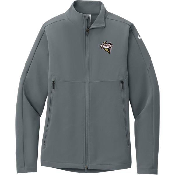 Mercer Chiefs Nike Full-Zip Soft Shell Jacket