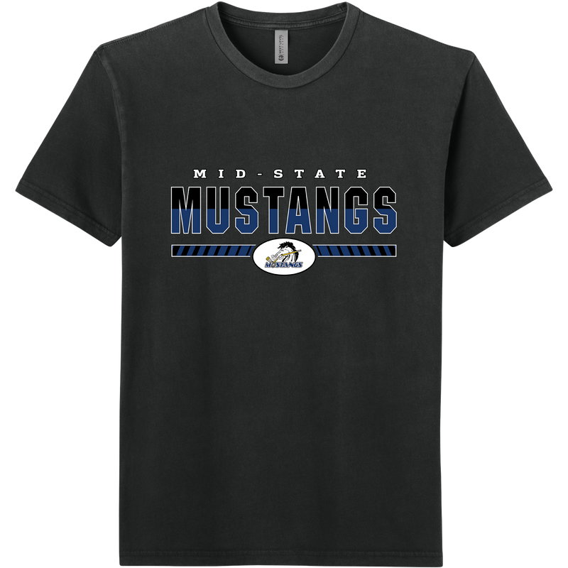 Mid-State Mustangs Soft Wash Cotton Tee