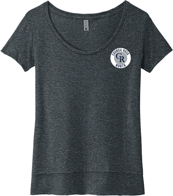 Council Rock North Womens Festival Scoop Neck Tee