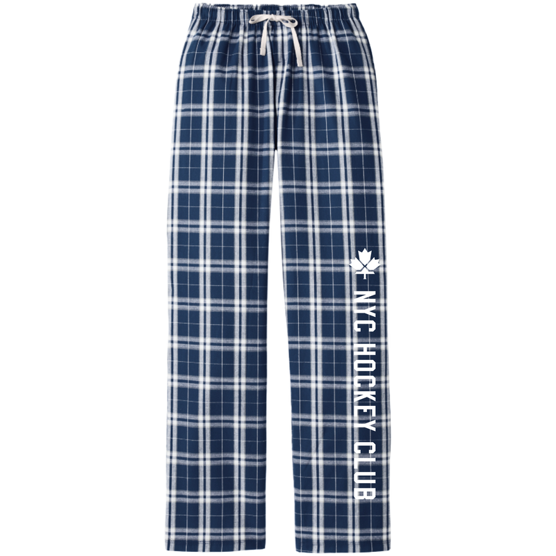 NYC Hockey Club Flannel Plaid Pant
