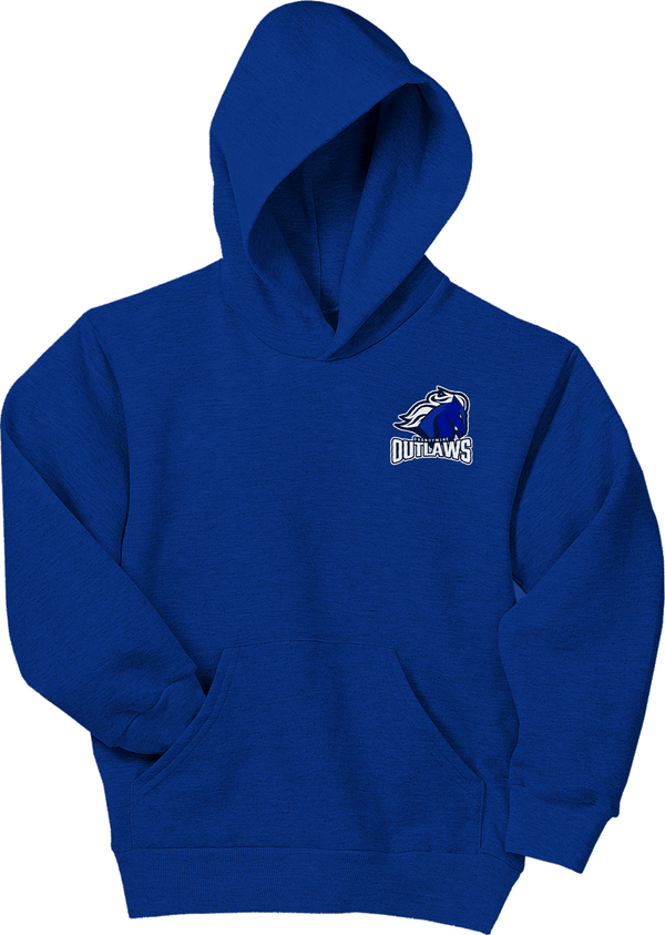 Brandywine Outlaws Youth EcoSmart Pullover Hooded Sweatshirt