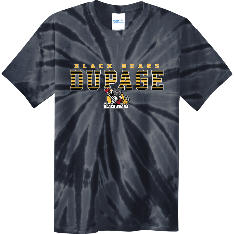 Dupage Black Bears Youth Tie-Dye Tee