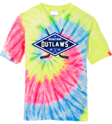 Brandywine Outlaws Youth Tie-Dye Tee