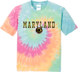 MD Jr. Black Bears Youth Tie-Dye Tee