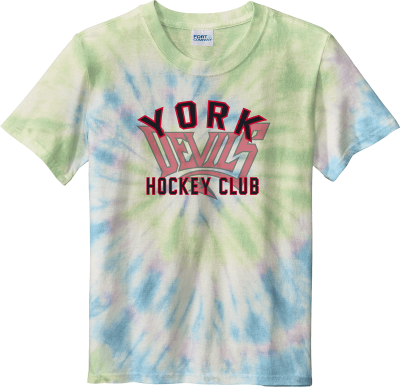 York Devils Youth Tie-Dye Tee