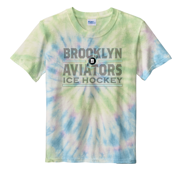 Brooklyn Aviators Youth Tie-Dye Tee