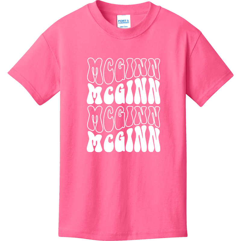 McGinn Youth "Groovy" Core Cotton Tee