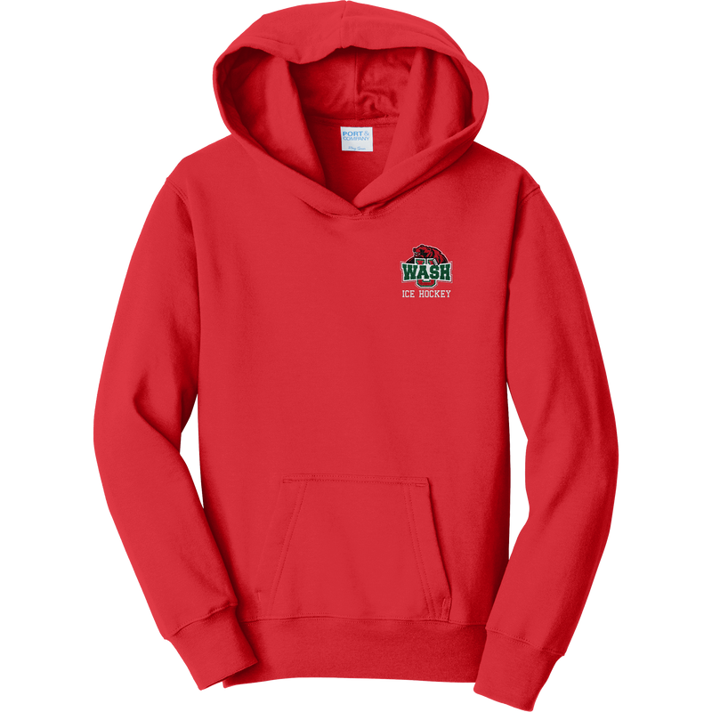 Wash U Youth Fan Favorite Fleece Pullover Hooded Sweatshirt