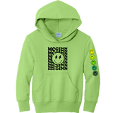 McGinn Youth "Smiley Sleeve" Fleece Pullover Hooded Sweatshirt