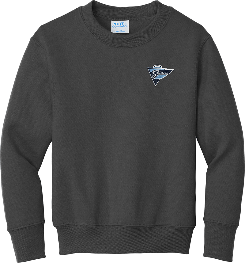 Ramapo Saints Youth Core Fleece Crewneck Sweatshirt