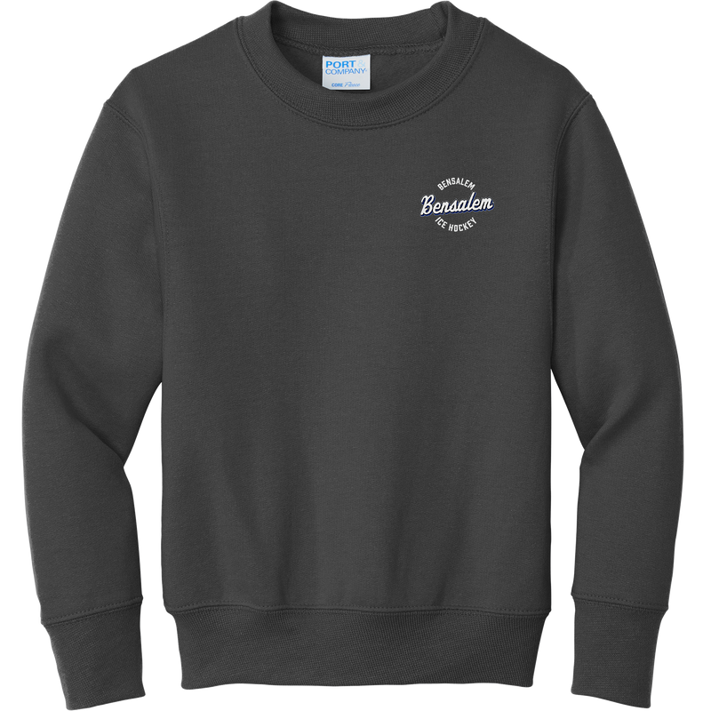 Bensalem Youth Core Fleece Crewneck Sweatshirt