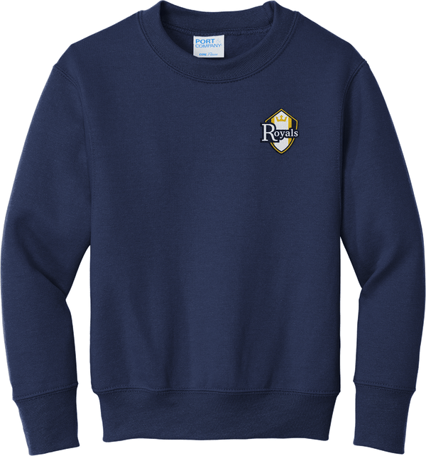 Royals Hockey Club Youth Core Fleece Crewneck Sweatshirt