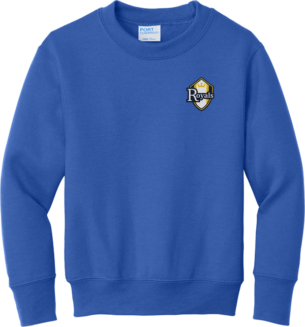 Royals Hockey Club Youth Core Fleece Crewneck Sweatshirt