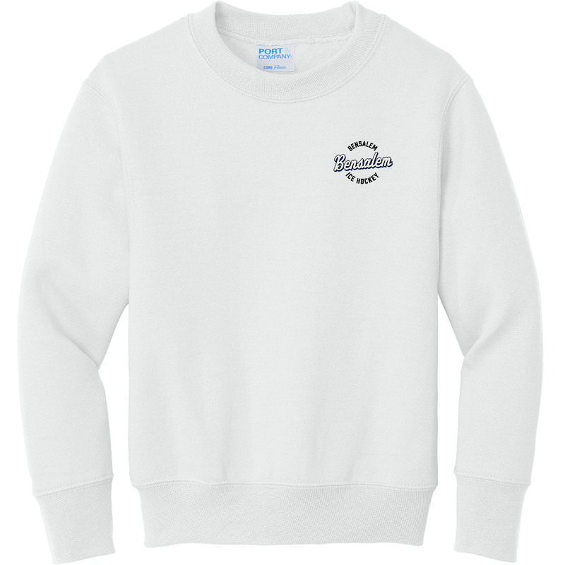 Bensalem Youth Core Fleece Crewneck Sweatshirt