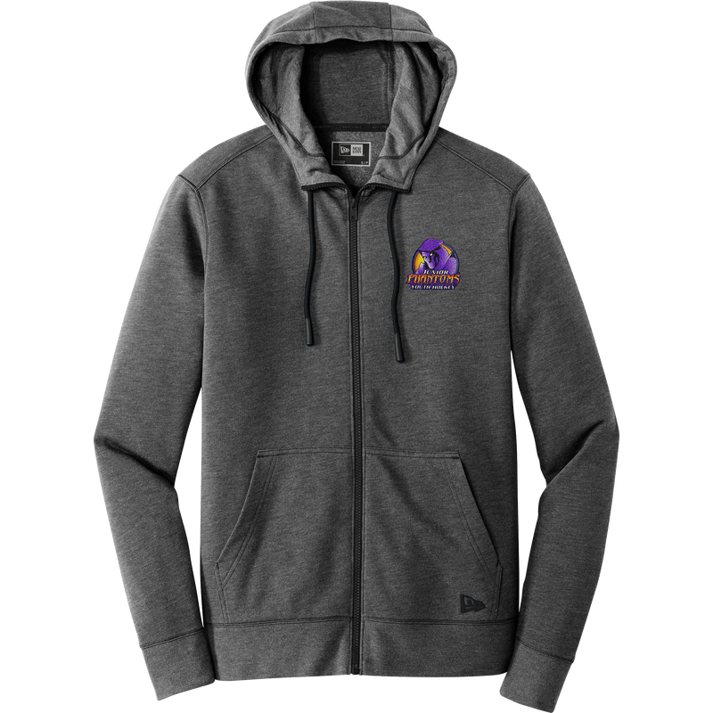 Jr. Phantoms New Era Tri-Blend Fleece Full-Zip Hoodie