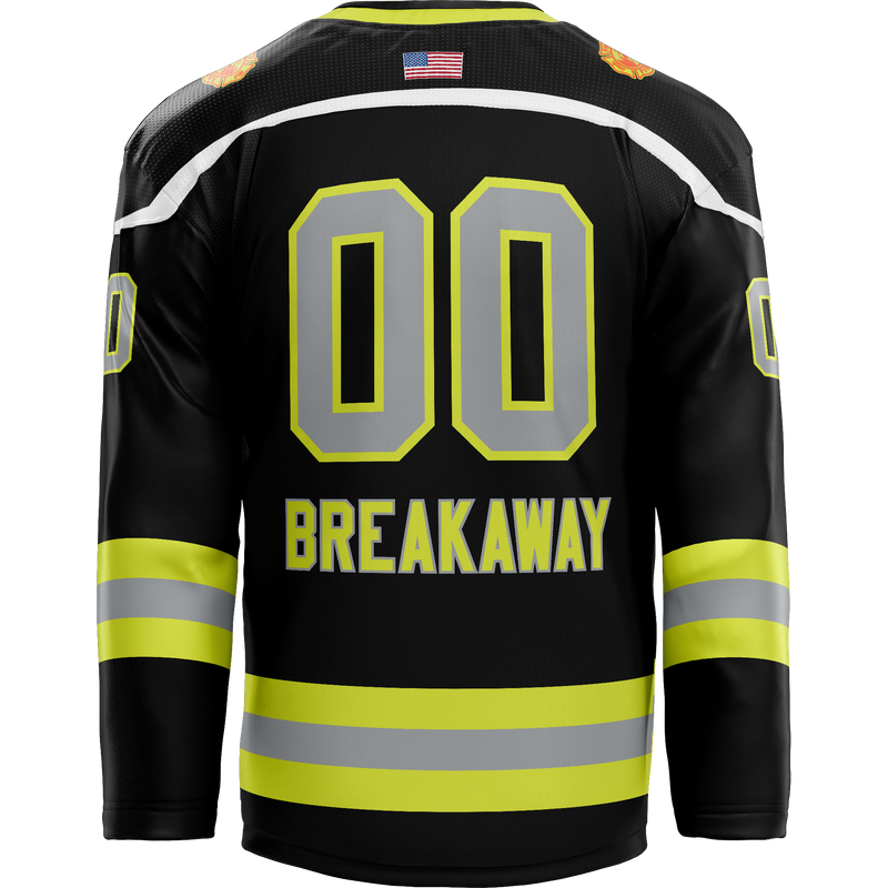 Philly Fire Youth Player Sublimated Jersey - Black